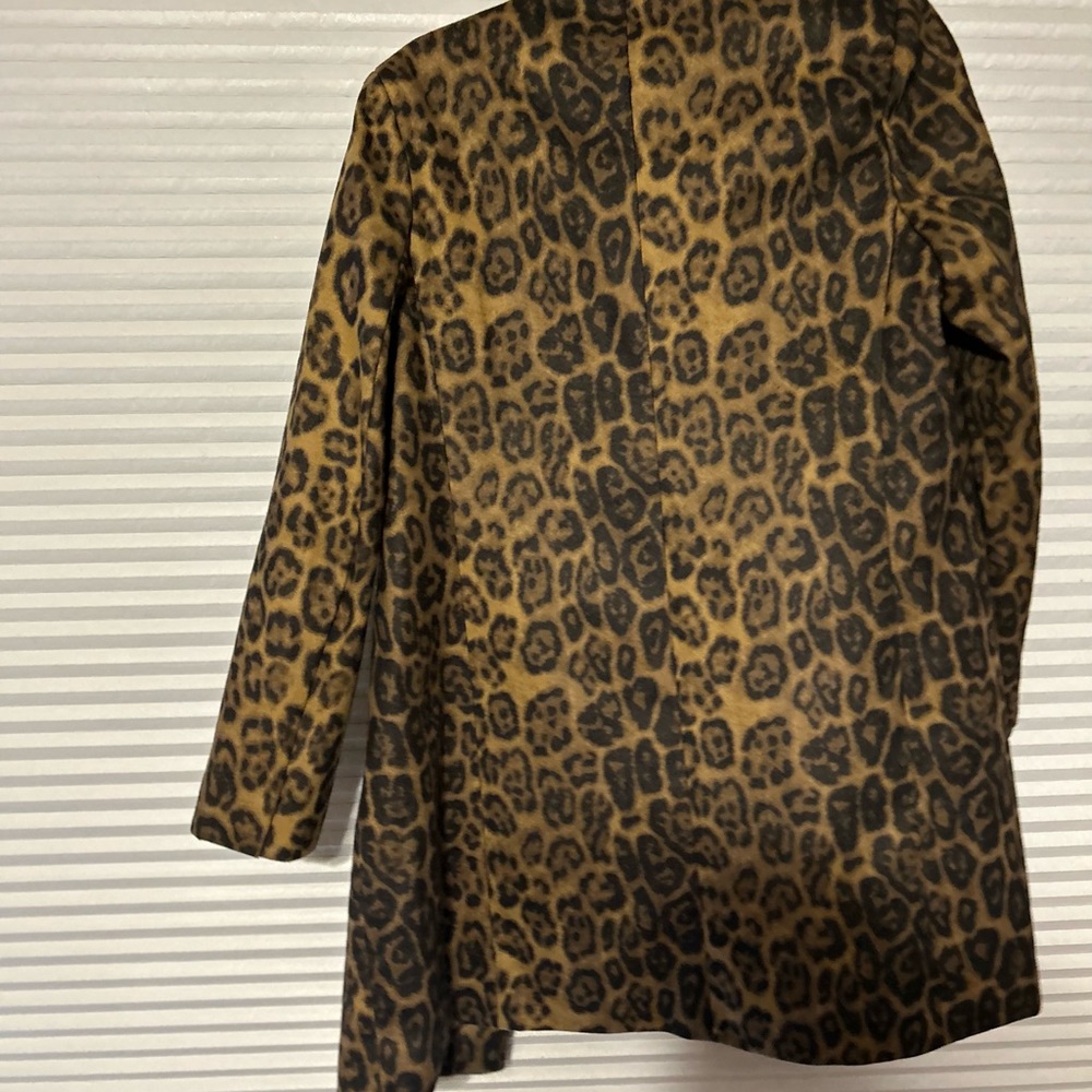 COPY - NWT Open Leopard Car Coat medium - Picture 5 of 5